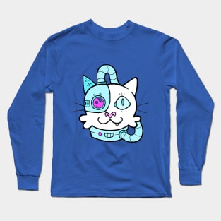 Cyborg Kitty Long Sleeve T-Shirt